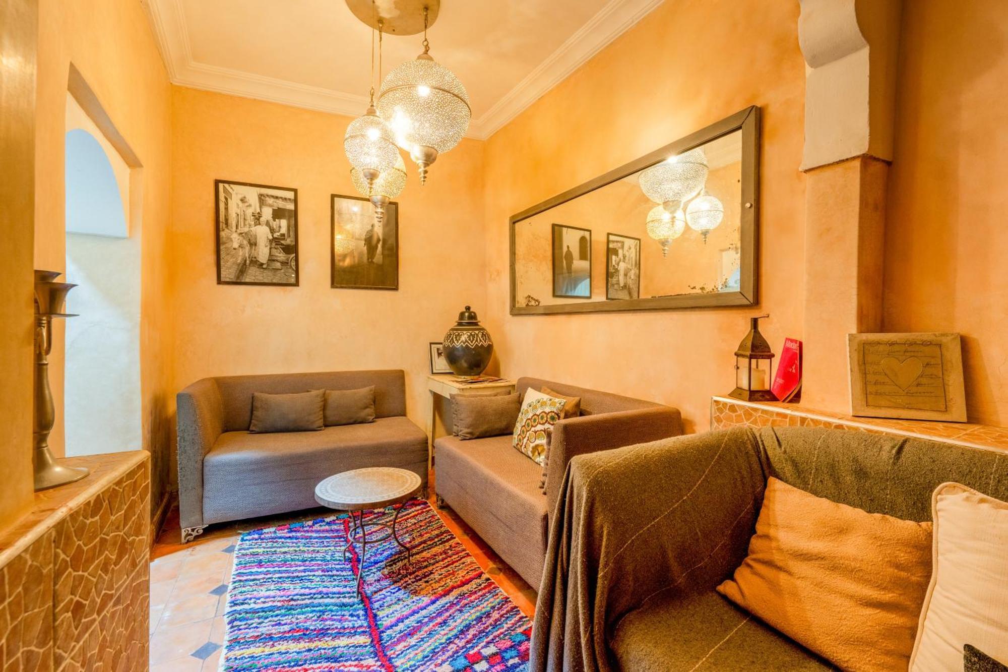 Riad Prive - 5 Minuts From Jamaa Fnaa Square & Souks - Marrakech 马拉喀什 外观 照片