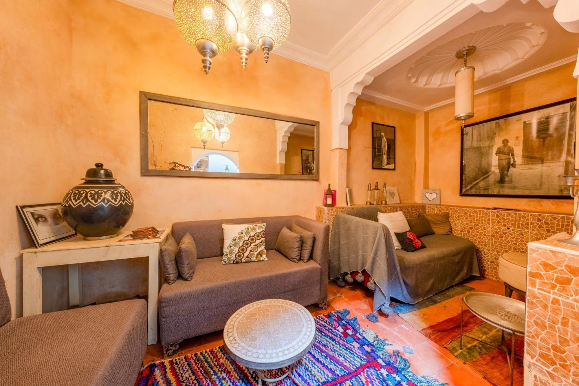 Riad Prive - 5 Minuts From Jamaa Fnaa Square & Souks - Marrakech 马拉喀什 外观 照片